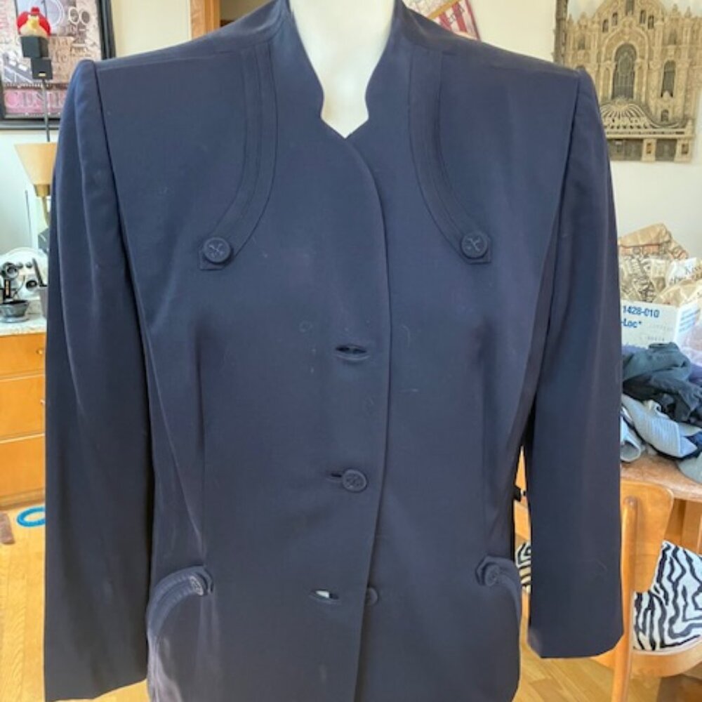 Vintage navy blazer